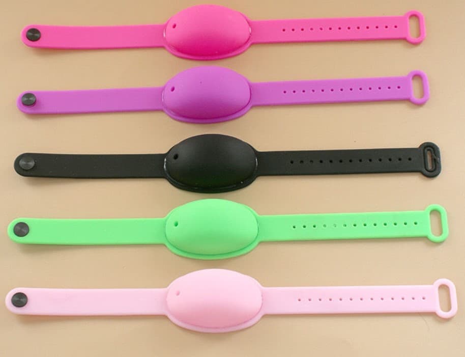 Hand Sanitizer Bracelet Dispenser Silicone Wristband