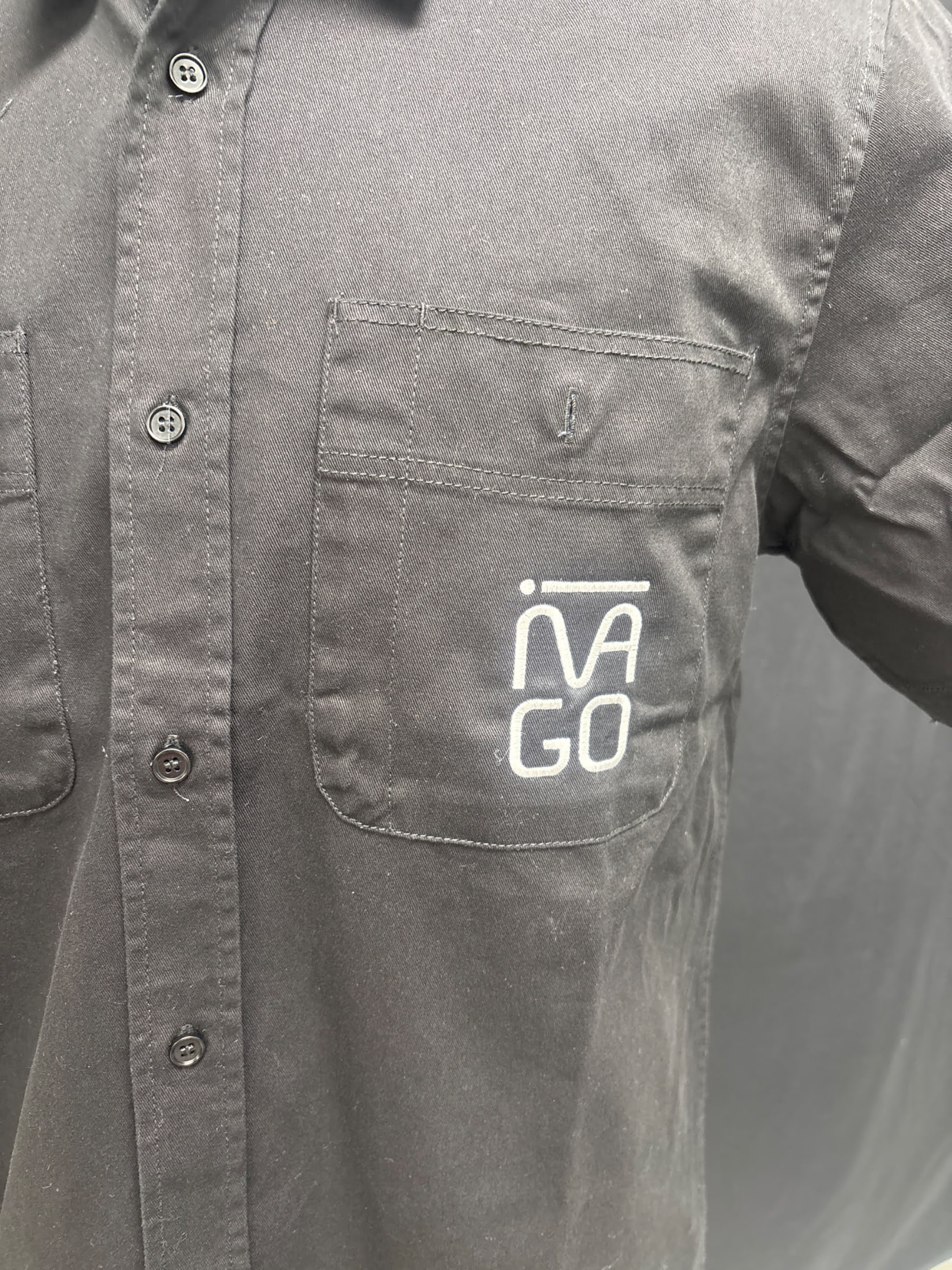 Embroidered work shirt for IMAGO